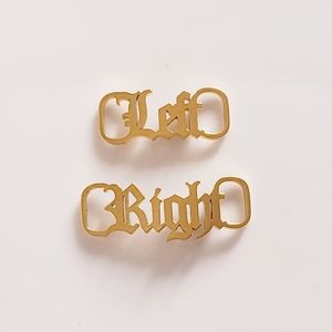 Left Right Sneaker Shoe Laces Charm Summer Glam